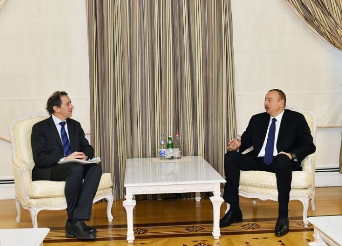 President Ilham Aliyev receives WB vice president - UPDATED